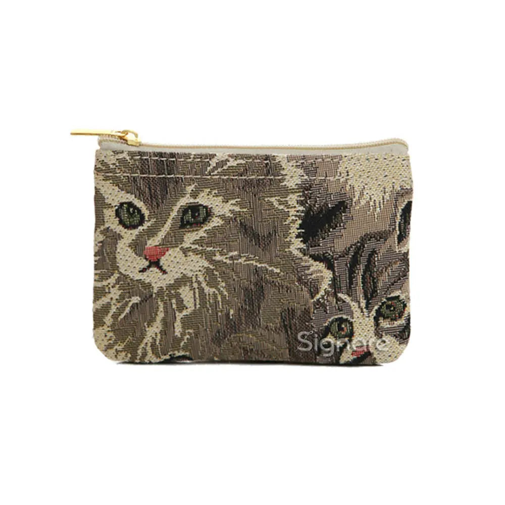 Cat - Zip Coin Purse-0