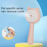 Cats Steamy Brush Pet Dog Brush Electric Spray Cat Hair Brushes Pet Grooming Massage Comb Hair Removal Pet Accessories - Memoriex 