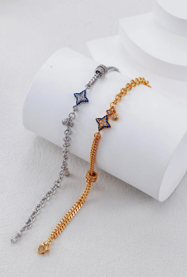 Celestial Star Charm Bracelet-0