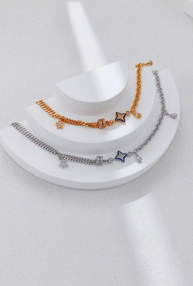 Celestial Star Charm Bracelet-2