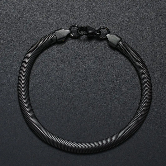 Centipede Black Chain Bracelet - Memoriex