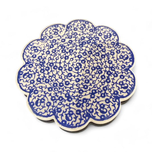 Ceramic Coaster Navy 11 cm - Memoriex 