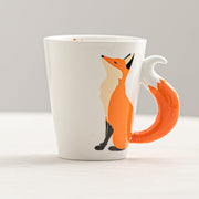 Ceramic Fox Mug Creative Personality - Memoriex 