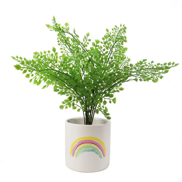 Ceramic Rainbow Ceramic Planter - Memoriex 