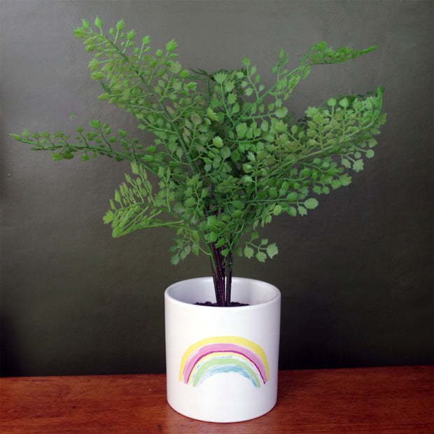 Ceramic Rainbow Ceramic Planter - Memoriex 