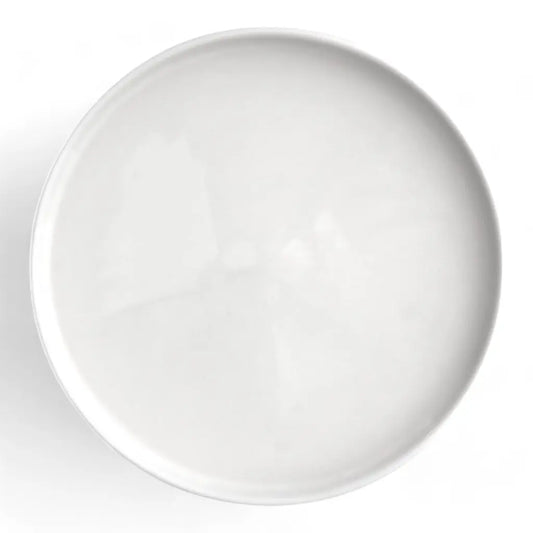 Ceramic Serving Plate&Platter Contemporary White 26cm-0