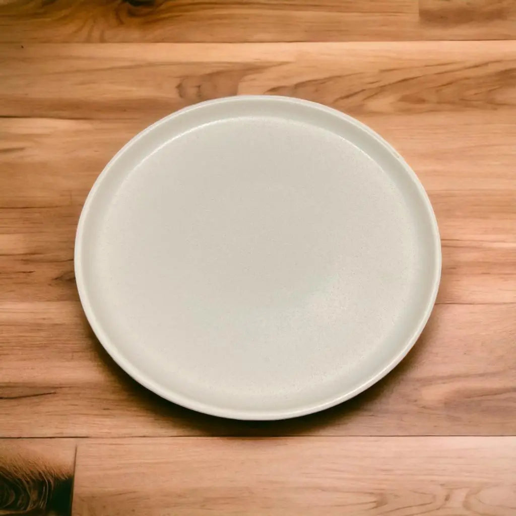 Ceramic Serving Plate&Platter Contemporary White 26cm-1