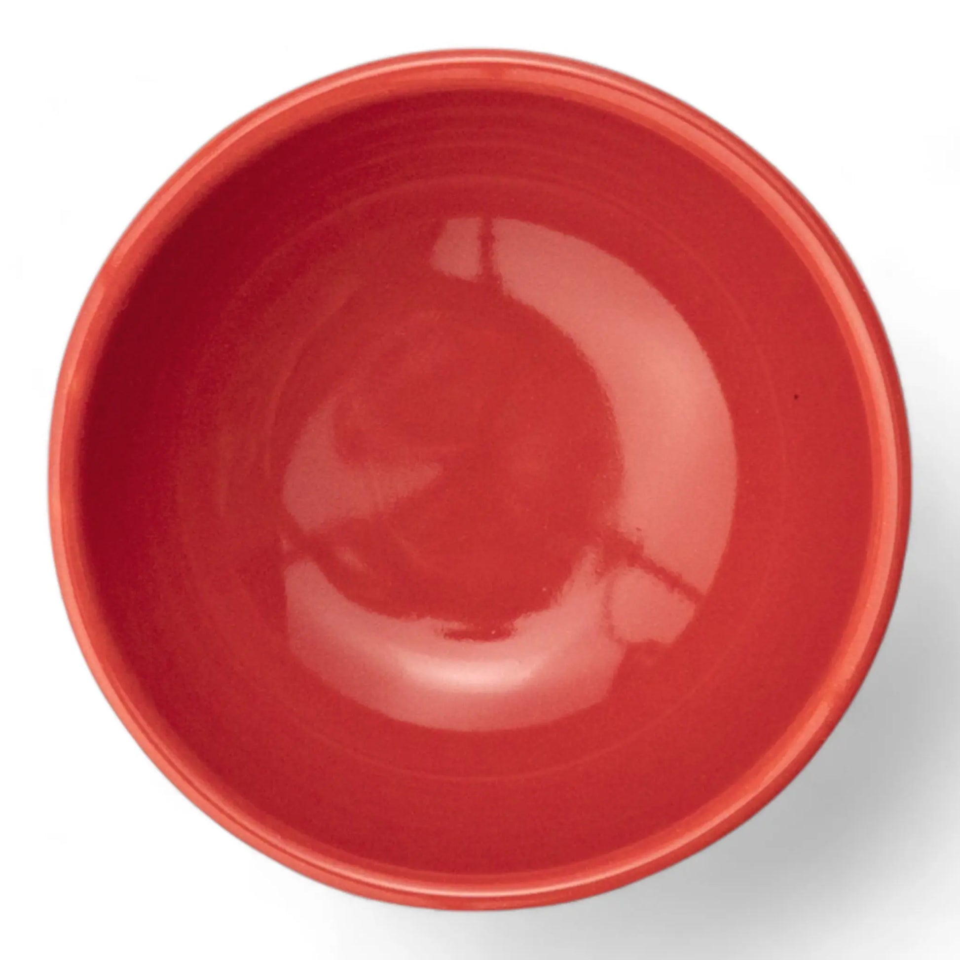 Ceramic Snack&Dip Bowl Matrix Red 8cm-1