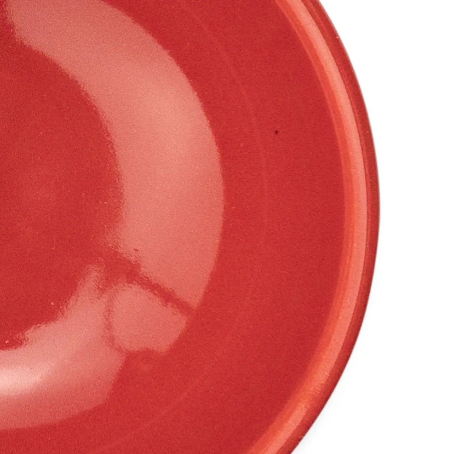 Ceramic Snack&Dip Bowl Matrix Red 8cm-2