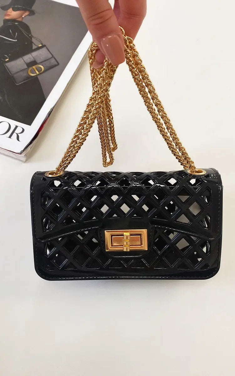 Chain Detail Handbag - Memoriex 