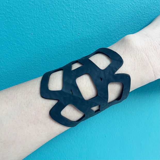 Chain Recycled Rubber Bracelet - Memoriex 