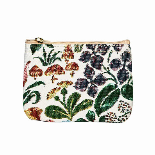 Charles Voysey Spring Flowers - Zip Coin Purse-0