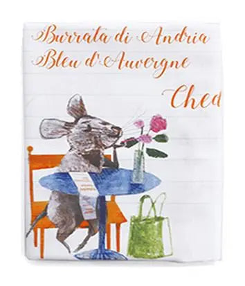 Cheese Shopping List Tea Towel-1