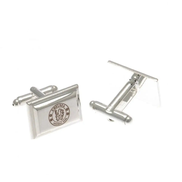 Chelsea FC Silver Plated Cufflinks-0