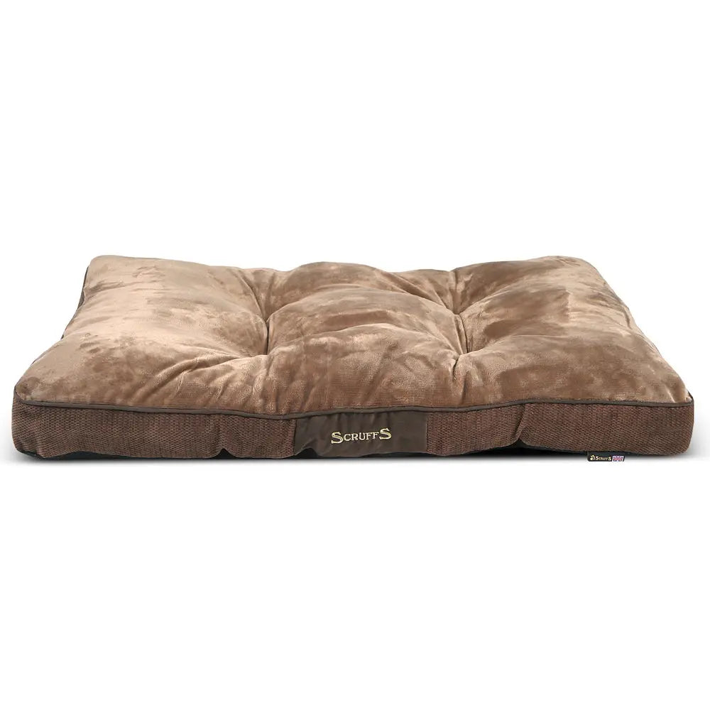 Chester Dog Mattress (in Chocolate Brown or Graphite Grey) by Scruffs - Memoriex