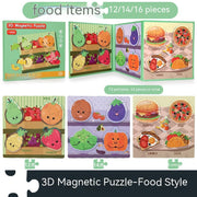Children's Book Folding 3D Advanced Puzzle Magnetic - Memoriex 