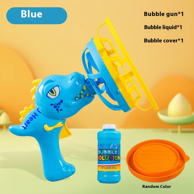 Children's Cartoon Dinosaur Automatic Bubble Blowing Toy - Memoriex 