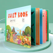 Children's Enlightenment Stickers Quiet Book Kindergarten Busy Book Handmade Material Paste Book Educational Toys - Memoriex 