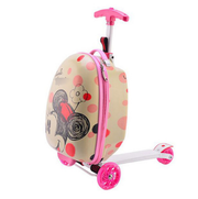 Children's trolley bag scooter trolley case suitcase luggage suitcase bag student trolley luggage box - Memoriex 
