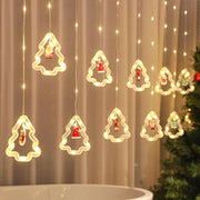 Christmas Curtain Lighting Chain Decoration - Memoriex 