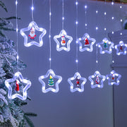 Christmas Curtain Lighting Chain Decoration - Memoriex 
