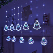 Christmas Curtain Lighting Chain Decoration - Memoriex 