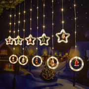 Christmas Curtain Lighting Chain Decoration - Memoriex 