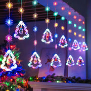 Christmas Curtain Lighting Chain Decoration - Memoriex 