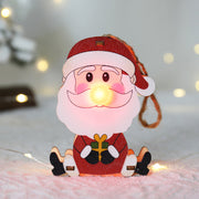 Christmas Decoration Luminous Ornaments Wooden - Memoriex 