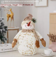 Christmas Decoration Old Man Snowman Alpaca - Memoriex 
