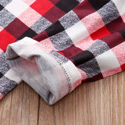 Christmas Family Matching Pajamas Set Deer Adult Kid Family Matching Clothes Top+Pants Xmas Sleepwear Pj's Set Baby Romper - Memoriex 