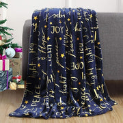 Christmas Flannel Blanket 3D Printing Nap Quilt - Memoriex 