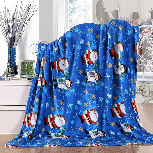 Christmas Flannel Blanket 3D Printing Nap Quilt - Memoriex 