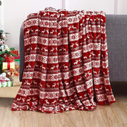 Christmas Flannel Blanket 3D Printing Nap Quilt - Memoriex 