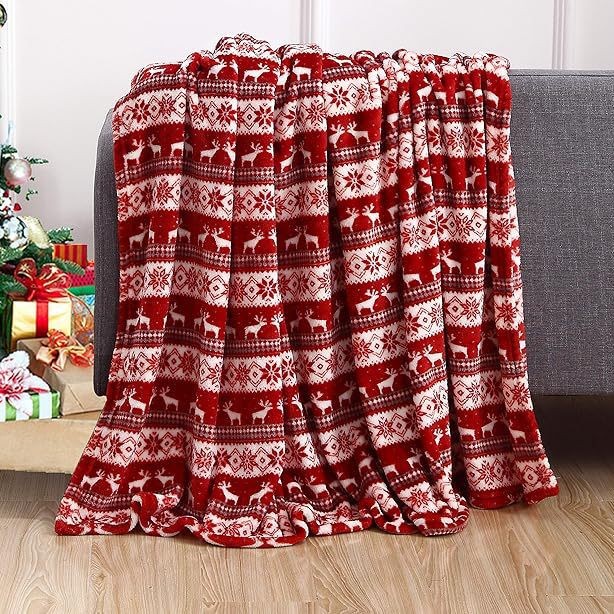 Christmas Flannel Blanket 3D Printing Nap Quilt - Memoriex 