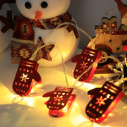Christmas LED Light String Santa Claus Elk Snowman Xmas Ornament String Light Christmas Decorations New Year Navidad Gift - Memoriex 