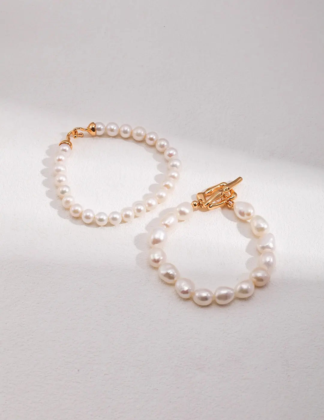 Chunky Baroque Pearl Bracelet-2