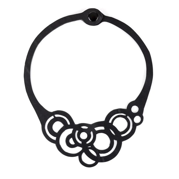 Circular Rubber Necklace - Memoriex 