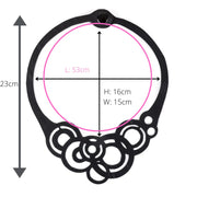 Circular Rubber Necklace - Memoriex 