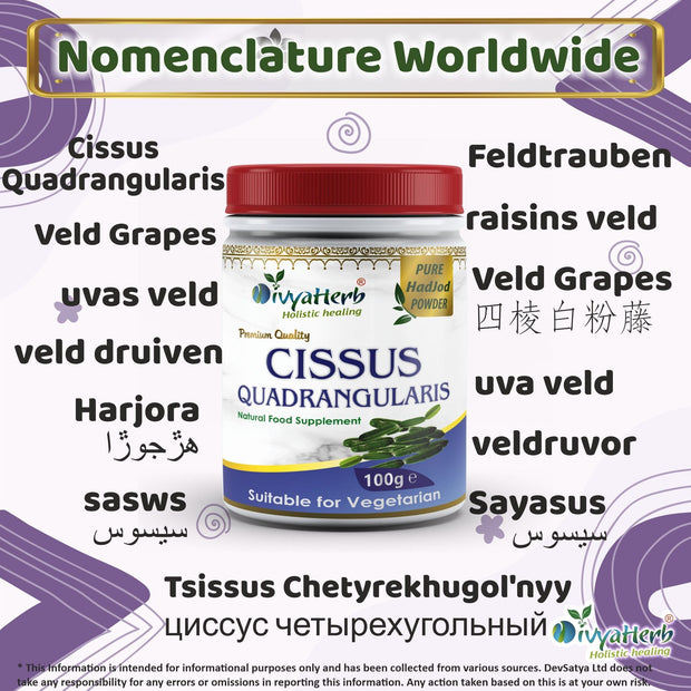 Cissus Quadrangularis Powder - Memoriex 