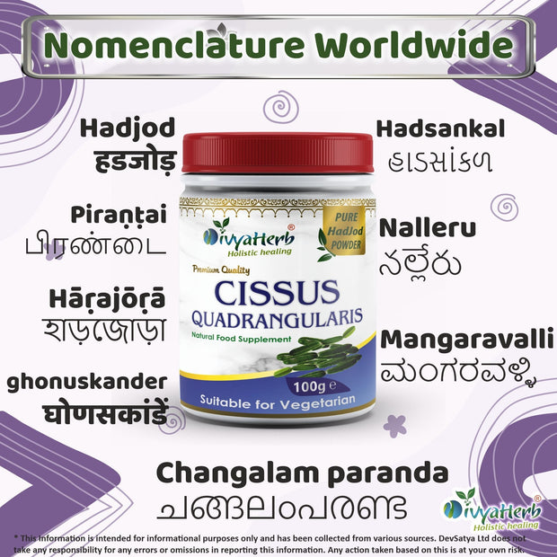 Cissus Quadrangularis Powder - Memoriex 