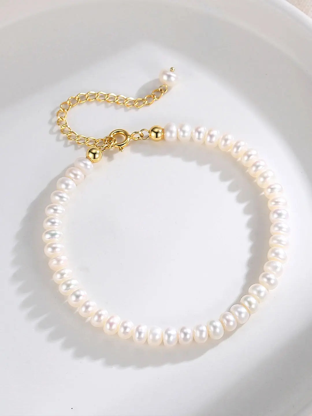 Classic Natural Pearl Bracelet-0