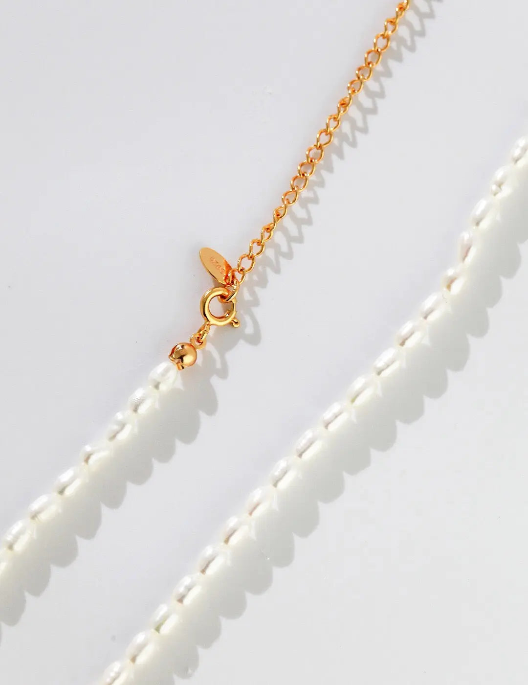 Classic Natural Rice Pearl Beads Necklace - Memoriex