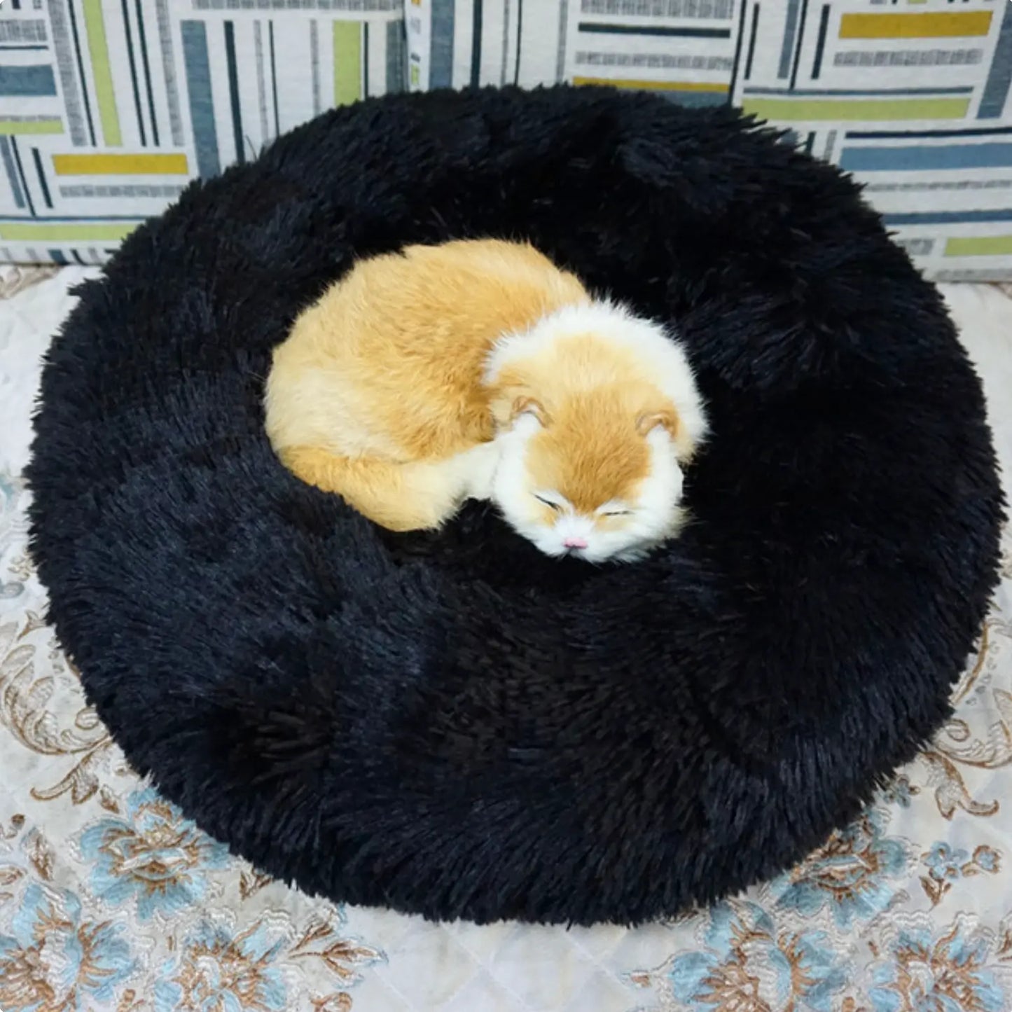 Classic Snuggle Dog and Cat Cushion Bed-1