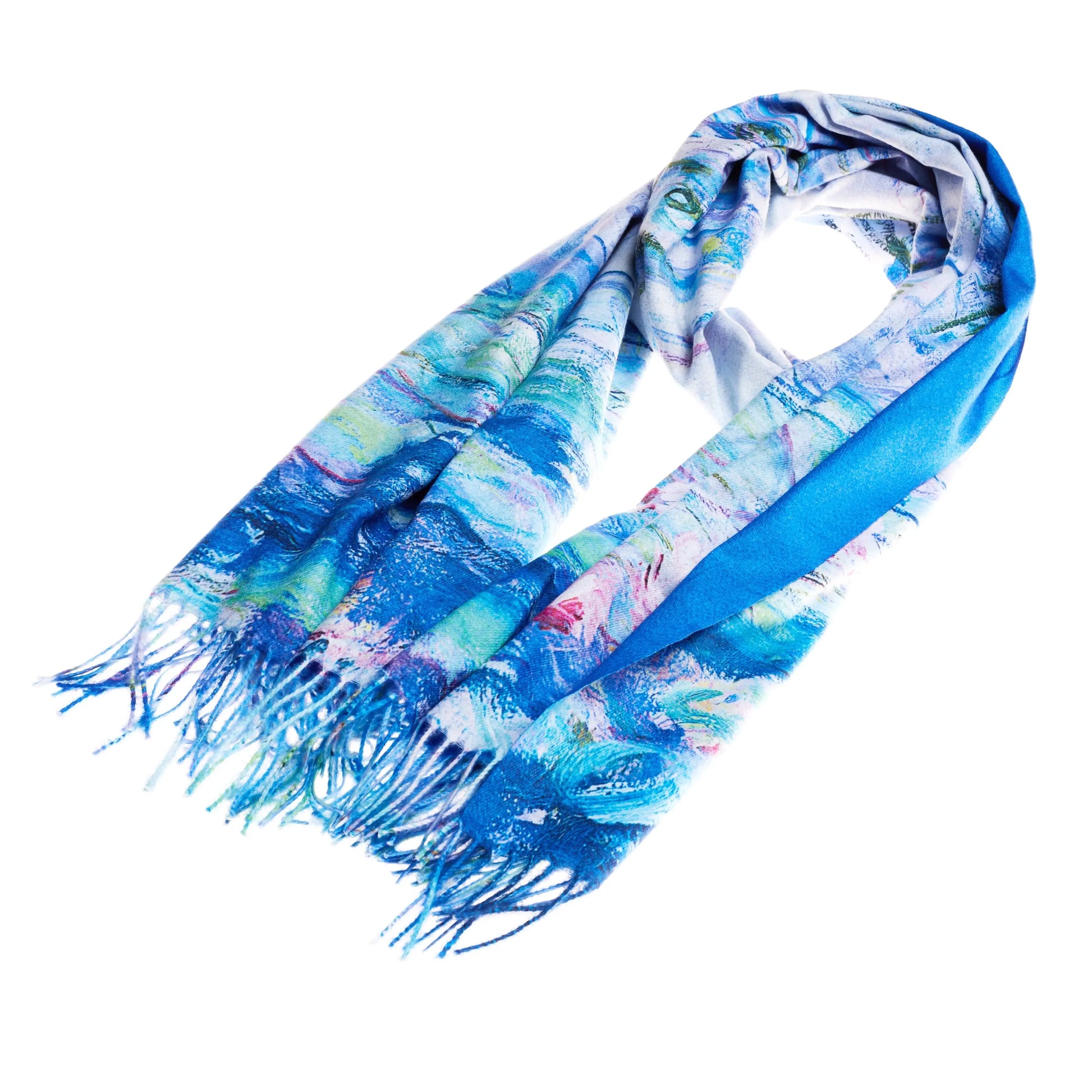 Claude Monet Water Lilies - Art Pashmina-1