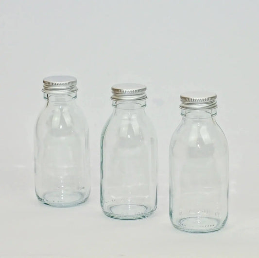 Clear Glass Refillable Bottles-0