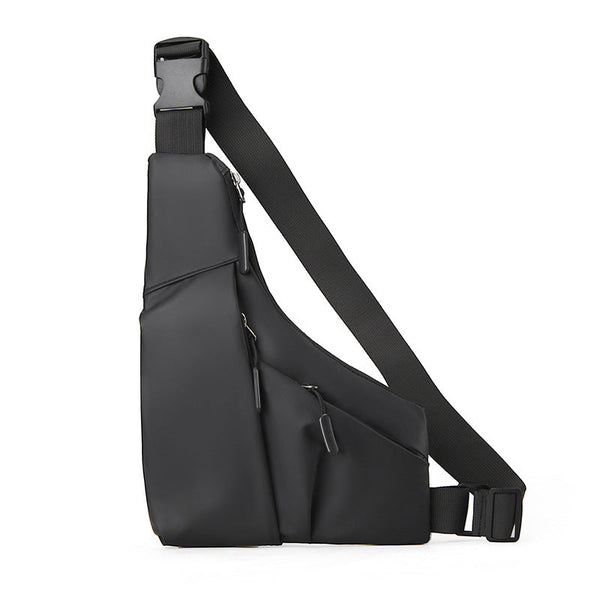 Close-fitting Triangle Bag Casual Derm Men's Crossbody Casual Chest Bag - Memoriex 