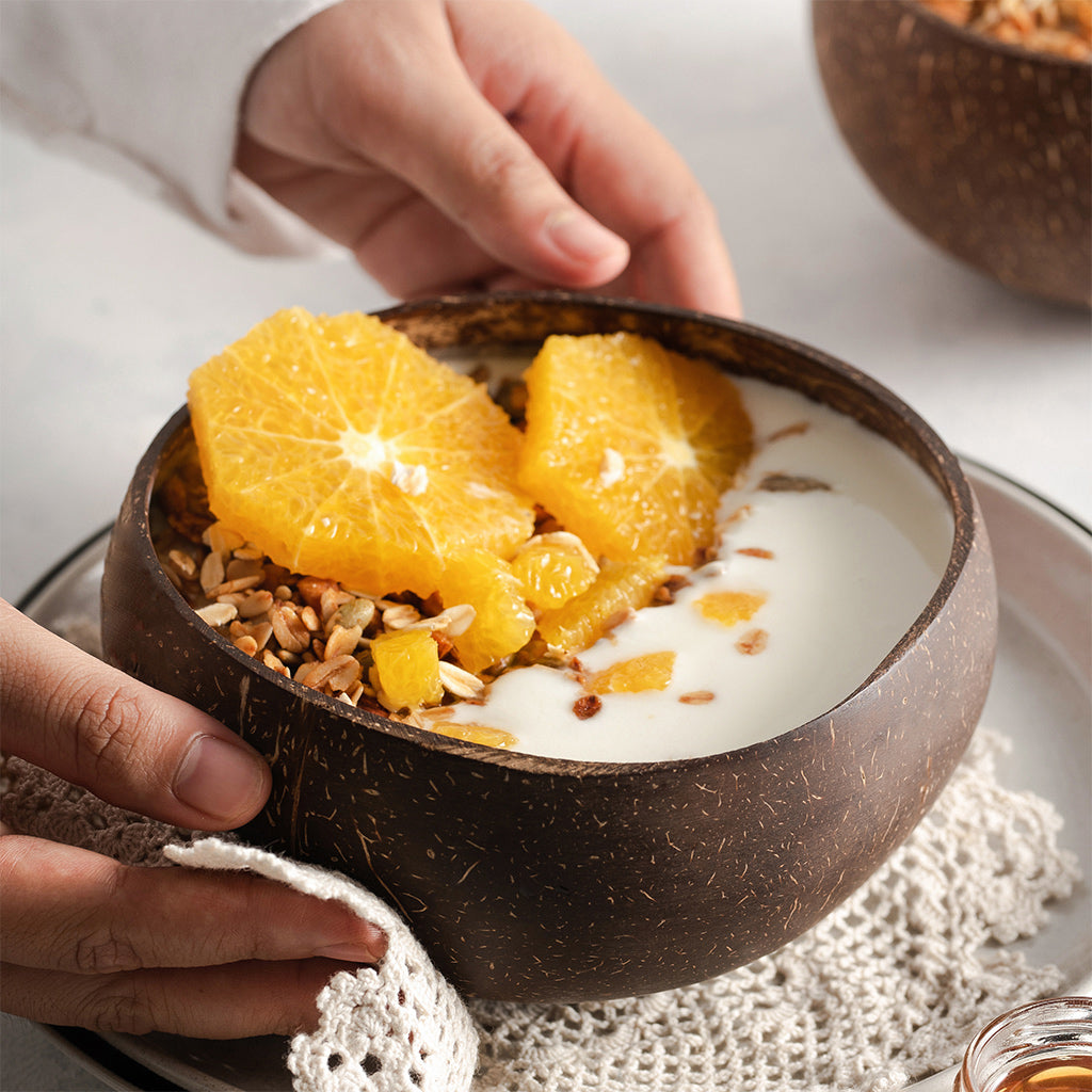 Classic Coconut Bowl & Spoon-3