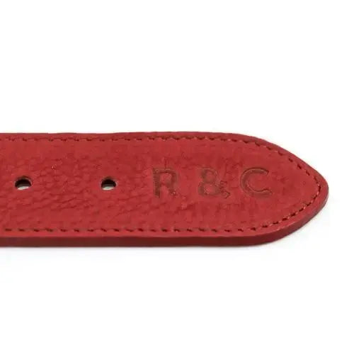 “Como” Nubuck Leather Dog Collar – by Ralph & Co - Memoriex