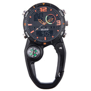 Compass Round Screen Outdoor Mountaineering Buckle Watch Multifunctional - Memoriex 